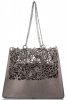 Kožené kabelka shopper bag Vittoria Gotti staré zlato V5798